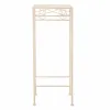 Gėlių vazonų stovas Alexandra House Living Balta Metalinis Geležis 28 x 160 x 58 cm