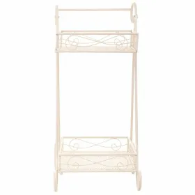 Puķu Poda Statīvs Alexandra House Living Balts Metāls Dzelzs 23 x 65 x 28 cm