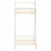 Flower Pot Stand Alexandra House Living White Metal Iron 23 x 65 x 28 cm