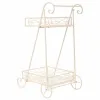 Puķu Poda Statīvs Alexandra House Living Balts Metāls Dzelzs 23 x 65 x 28 cm