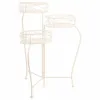 Flower Pot Stand Alexandra House Living White Metal Iron 34 x 76 x 40 cm