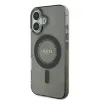Guess IML Rhinestones MagSafe - Case for iPhone 16 (Black)