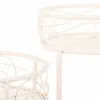 Flower Pot Stand Alexandra House Living White Metal Iron 34 x 76 x 40 cm