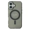 Guess IML Rhinestones MagSafe - Case for iPhone 16 (Black)