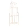 Corner Shelves Alexandra House Living White Metal Iron Ironwork 30 x 38 x 30 cm