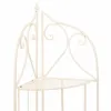 Corner Shelves Alexandra House Living White Metal Iron Ironwork 30 x 38 x 30 cm