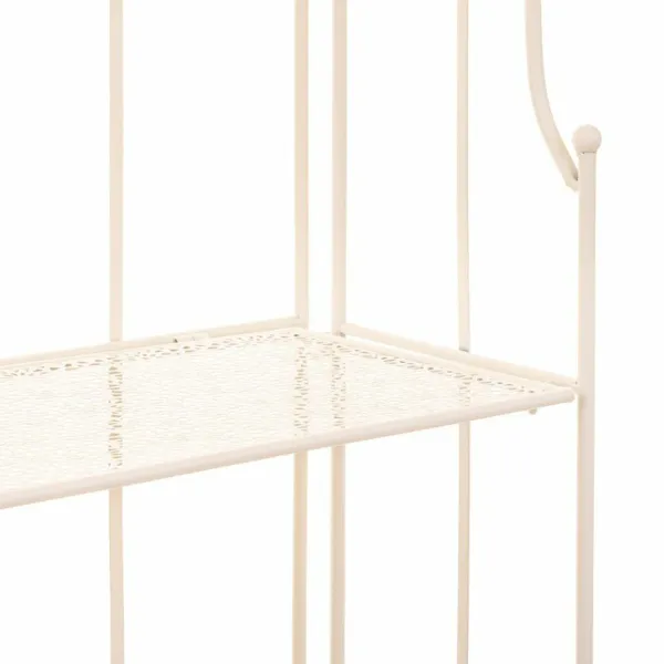 Plaukti Alexandra House Living Balts Metāls Dzelzs 28 x 70 x 28 cm