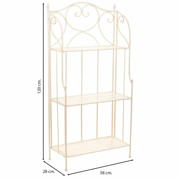 Lentyna Alexandra House Living Balta Metalinis Geležis 30 x 70 x 30 cm