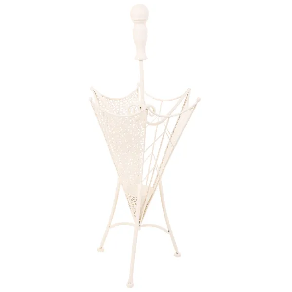 Skėčių stovas Alexandra House Living Balta 25 x 48 x 20 cm