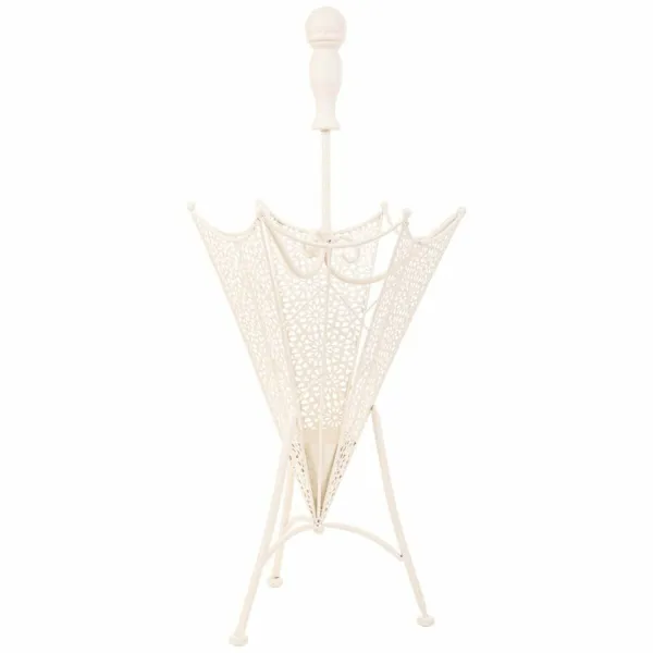 Sateenvarjoteline Alexandra House Living Valkoinen 25 x 48 x 20 cm