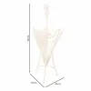 Skėčių stovas Alexandra House Living Balta 25 x 48 x 20 cm
