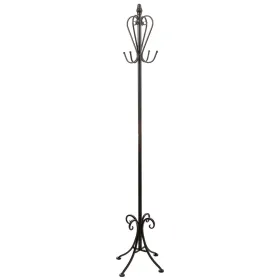 Skrybėlių stovas Alexandra House Living Juoda 90 x 214 x 161 cm