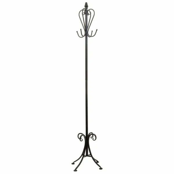 Skrybėlių stovas Alexandra House Living Musta 90 x 214 x 161 cm
