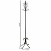 Skrybėlių stovas Alexandra House Living Musta 90 x 214 x 161 cm