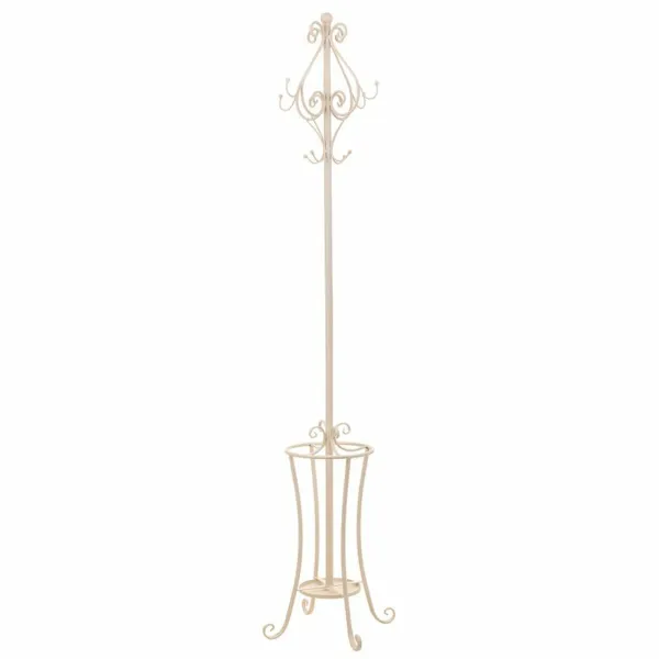 Skrybėlių stovas Alexandra House Living Valkoinen 26 x 38 x 26 cm
