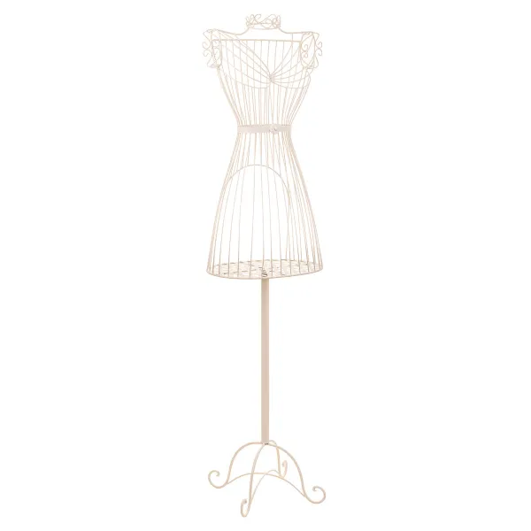 Mannekiini Alexandra House Living Valkoinen 31 x 72 x 31 cm