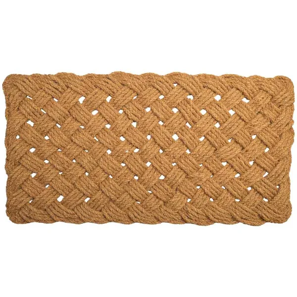 Doormat Alexandra House Living Natural Coconut Fibre 3 x 120 x 60 cm