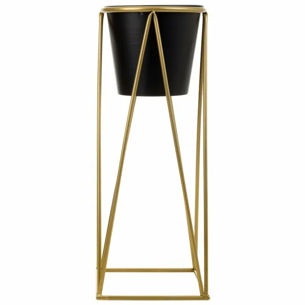 Набор кашпо Alexandra House Living Чёрный Металл Железо 26 x 68 x 80 cm 2 Предметы