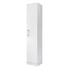 Slotas skapis Alexandra House Living Balts Koks MDP 35 x 170 x 32 cm 1 durvis Abpusējs