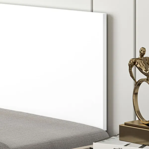 Gultas galvgalvis Alexandra House Living Balts 158 x 40 x 18 cm