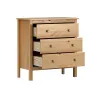 Kumode Alexandra House Living Дуб 76 x 81 x 39 cm 3 atvilknes