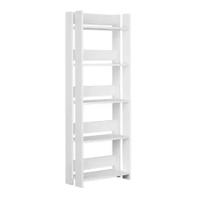 Grāmatu veikals Alexandra House Living Balts Koks MDP 57 x 155 x 25 cm 5 Planken