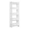 Grāmatu veikals Alexandra House Living Balts Koks MDP 57 x 155 x 25 cm 5 Planken