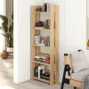Bookshop Alexandra House Living Oak Wood MDP 57 x 155 x 25 cm 5 Shelves