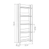Knygynas Alexandra House Living Ąžuolas Medžio MDP 57 x 155 x 25 cm 5 Lentynos