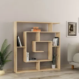 Полка Alexandra House Living Дуб Деревянный MDP 125 x 129 x 22 cm Лабиринт