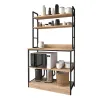 Indauja Alexandra House Living 101 x 160 x 36 cm 4 Lentynos industrinis Lentyna