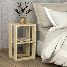 Olohuoneen pöytä Alexandra House Living Ąžuolas Puu MDP 60 x 32 x 60 cm 1 Hyllyt