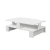 Centrinis stalas Alexandra House Living Balta Medžio MDP 80 x 28 x 50 cm Dvigubas aukštis