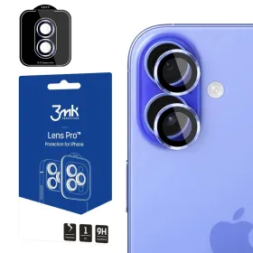 3mk Lens Protection Pro - Camera Lens Glass for iPhone 17 (Light Blue)