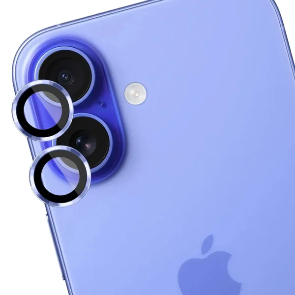 3mk Lens Protection Pro - Camera Lens Glass for iPhone 17 (Light Blue)
