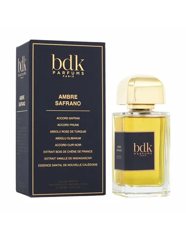 Unisex Perfume BKD Parfums EDP Ambre Safrano 100 ml