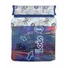 Комплект чехлов для одеяла Lois NIGHT P. Синий 135 кровать 220 x 230 cm 3 Предметы