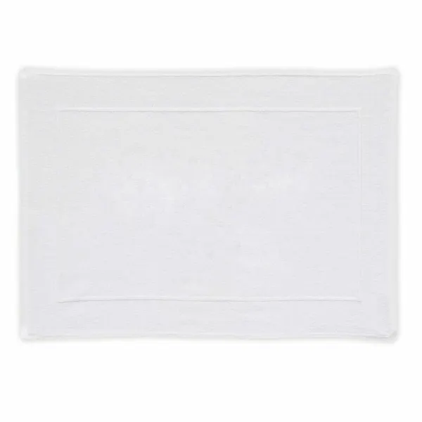 Bath rug Tejidos Reina White 50 x 70 cm