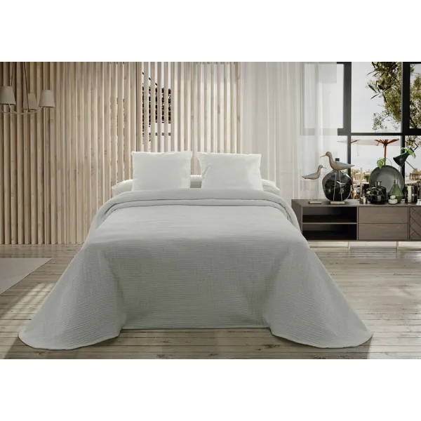 Vuodepeite (viltti) Hosteline PALMA Pearl Gray Sänky 135