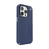 Speck Presidio2 Grip - iPhone 15 Pro Case (Coastal Blue / Dust Gray / White)