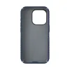 Speck Presidio2 Grip - iPhone 15 Pro Case (Coastal Blue / Dust Gray / White)