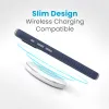 Speck Presidio2 Grip - iPhone 15 Pro Case (Coastal Blue / Dust Gray / White)