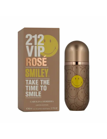 Women's Perfume Carolina Herrera 212 VIP Rosé Smiley EDP 80 ml