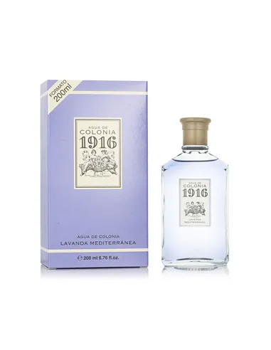 Unisex Perfume Myrurgia EDC 1916 Agua De Colonia Lavanda Mediterranea 200 ml