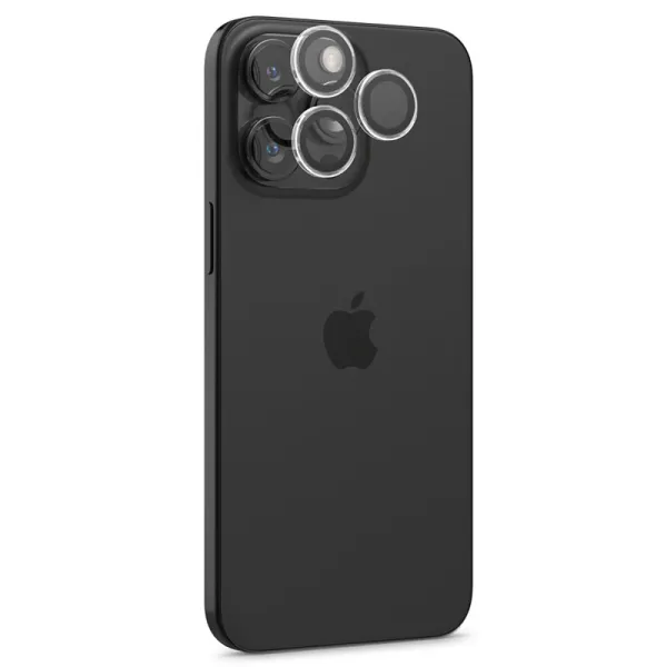 Spigen Optik Pro GLAS.TR EZ Fit Camera Protector 2-Pack - Lens protection glass for iPhone 16 Pro / 16 Pro Max / 15 Pro / 15 Pro