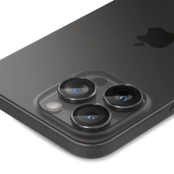 Spigen Optik Pro GLAS.TR EZ Fit Camera Protector 2-Pack - Lens protection glass for iPhone 16 Pro / 16 Pro Max / 15 Pro / 15 Pro
