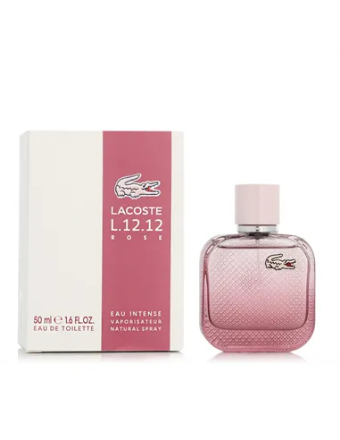 Women's Perfume Lacoste EDT L.12.12 Rose Eau Intense 50 ml