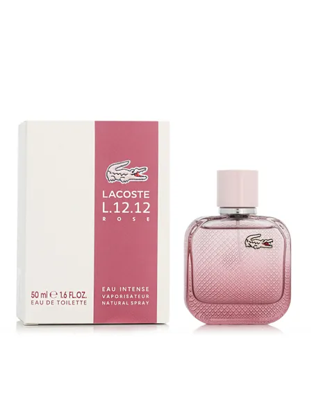 Women's Perfume Lacoste EDT L.12.12 Rose Eau Intense 50 ml