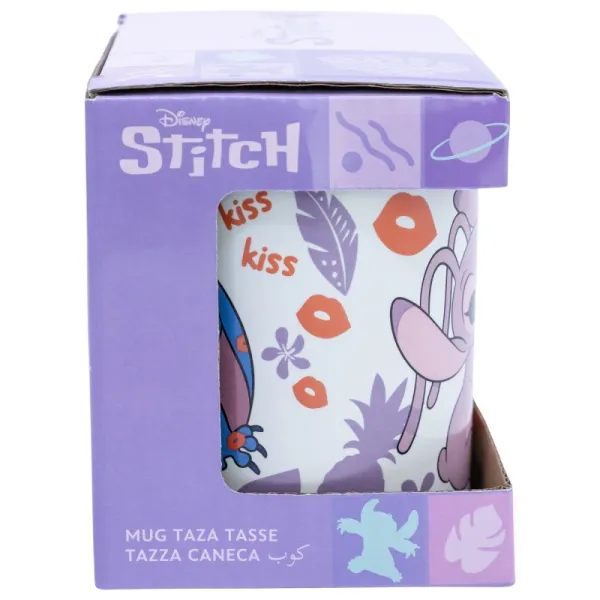 Disney Stitch - Ceramic mug in a gift box from the Stitch & Angel collection 325 ml