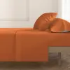 Top sheet Happy Home MixColors Orange Small double